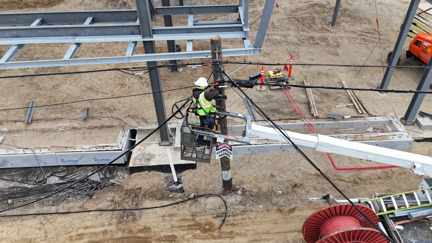 Aerial construction